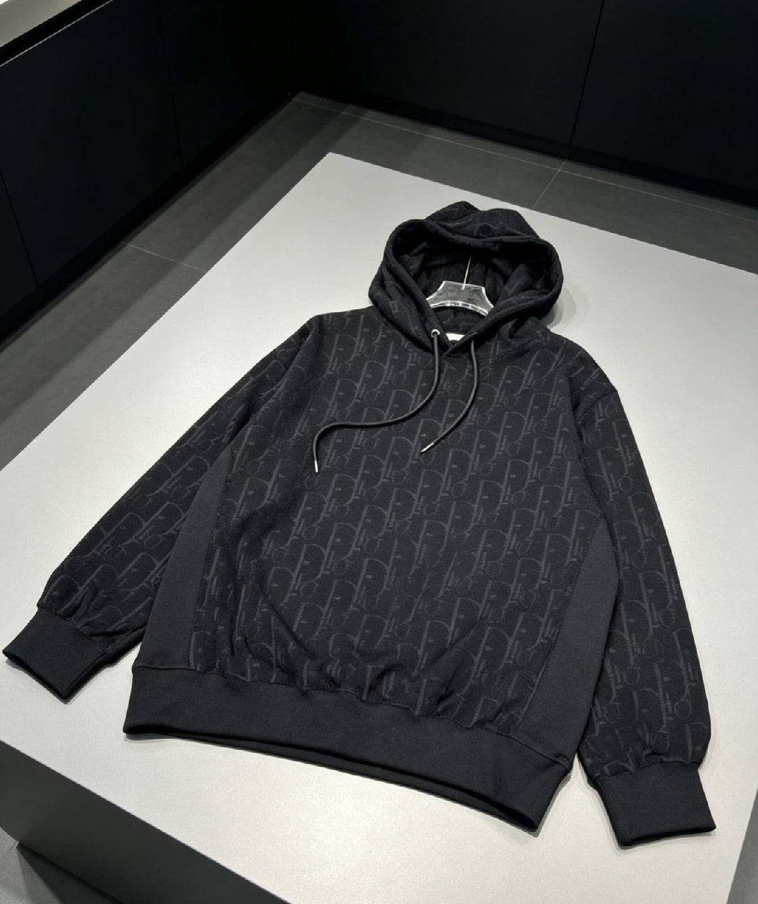 Dior Oblique Hoodie - Black