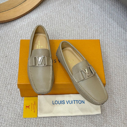 Louis Vuitton Loafers - Beige, Navy, Blue, Brown