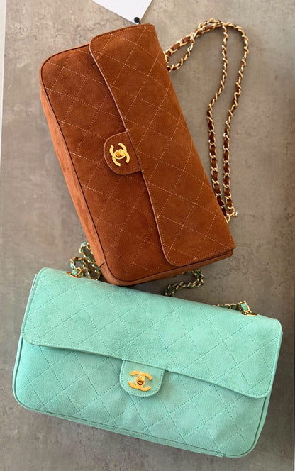 Chanel Shoulder Bag - Brown, Green