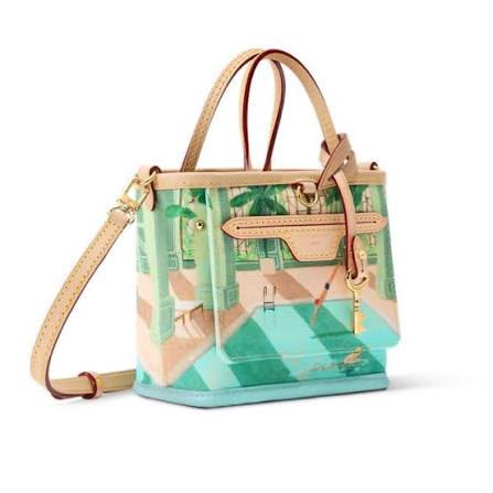 Louis Vuitton Structured Tote Bag - Green