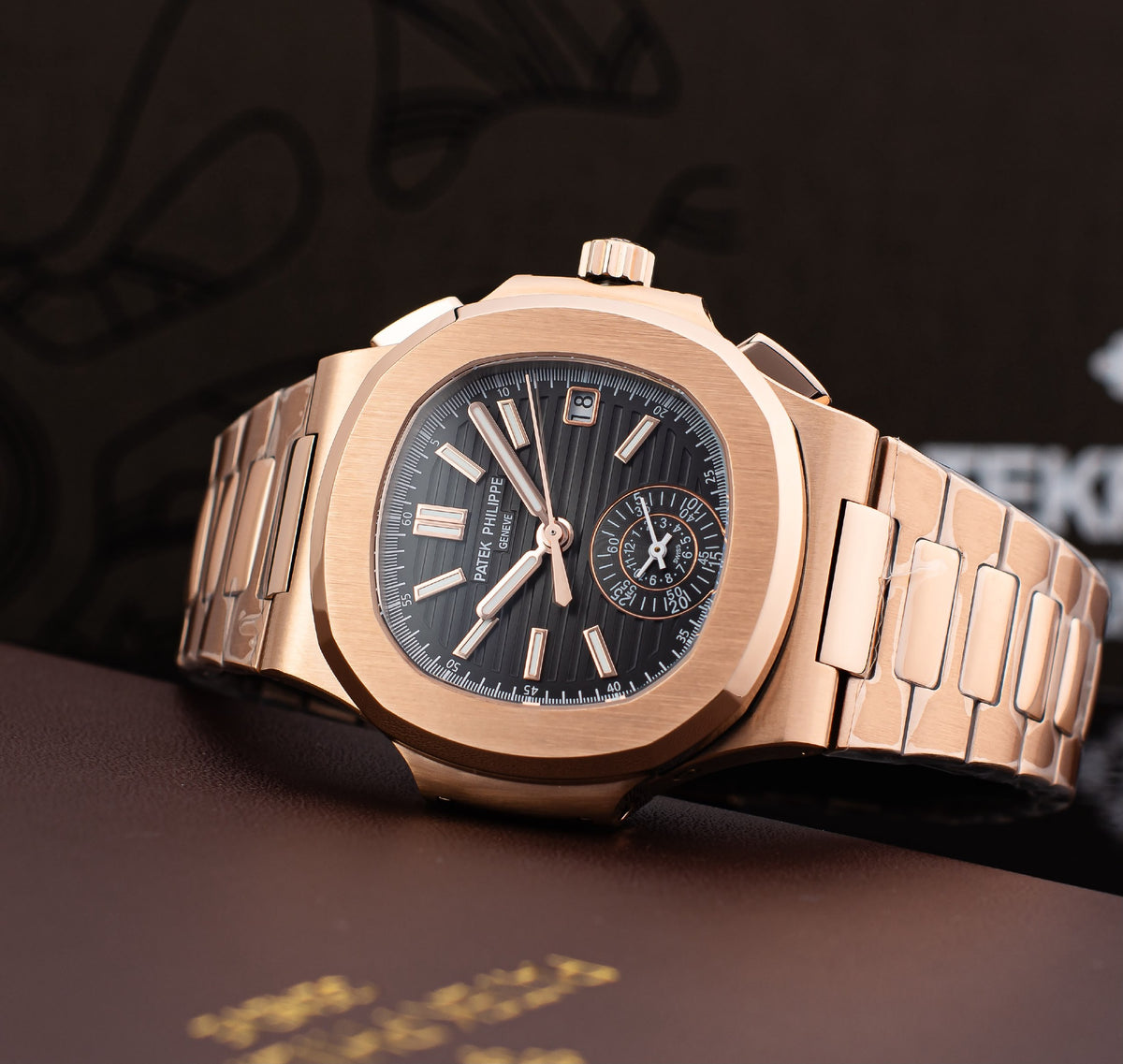 Patek Philippe Watch Solid-Link Bracelet - 