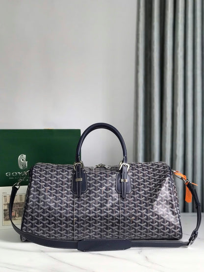 Goyard Boston Duffel Bag - Navy
