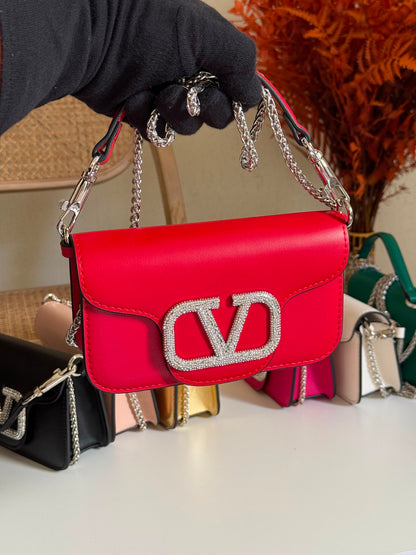 Valentino Shoulder Bag - Red