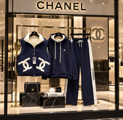 Chanel Set - Navy