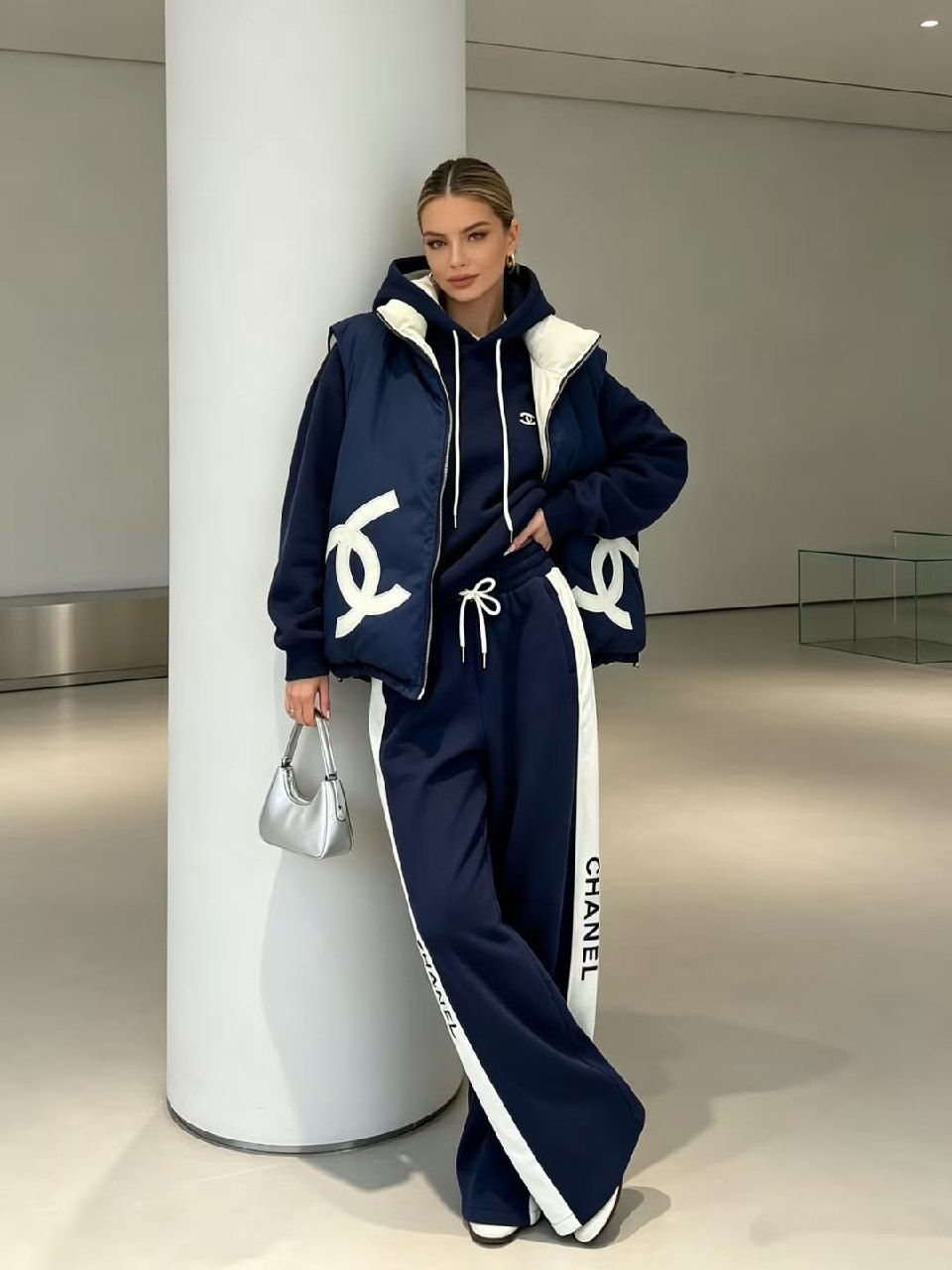 Chanel Set - Navy
