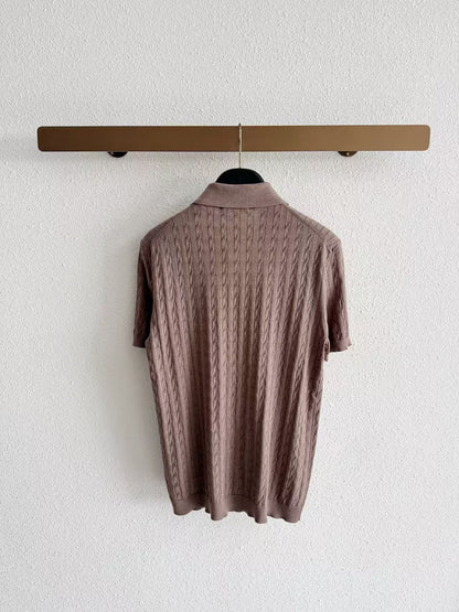 Brunello Cucinelli Polo Shirt - Brown