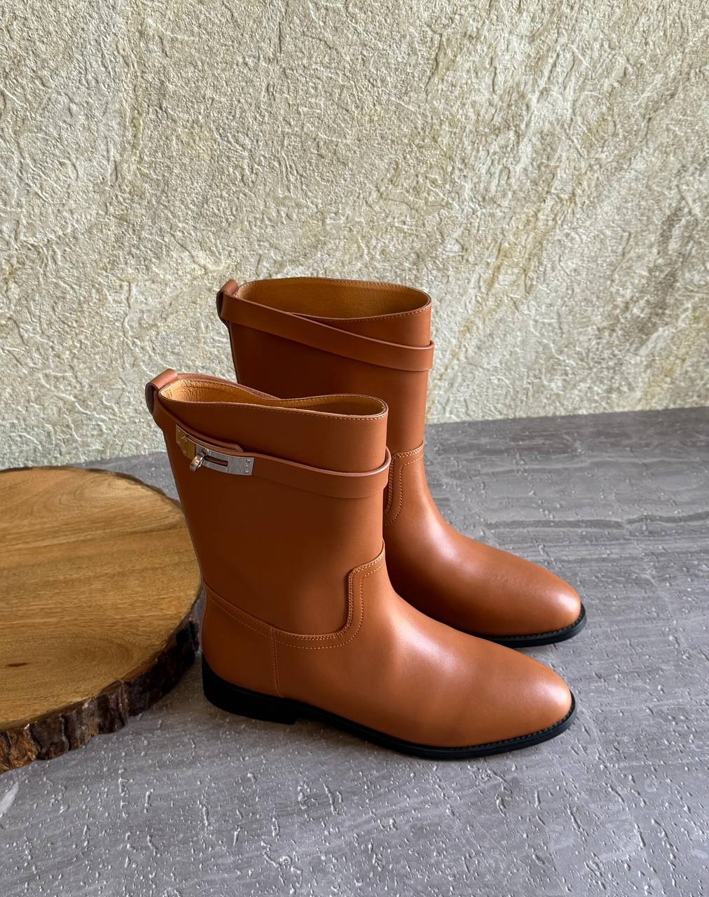 Hermes Low Cut Boots - Brown