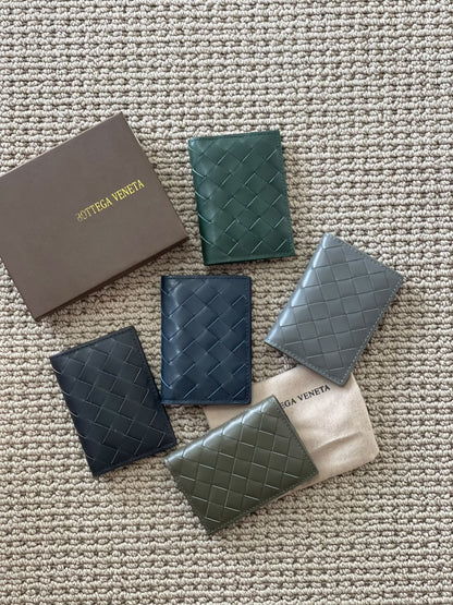 Bottega Veneta Card Holder - Dark Green