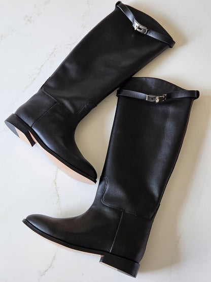 Hermes Boots - Black