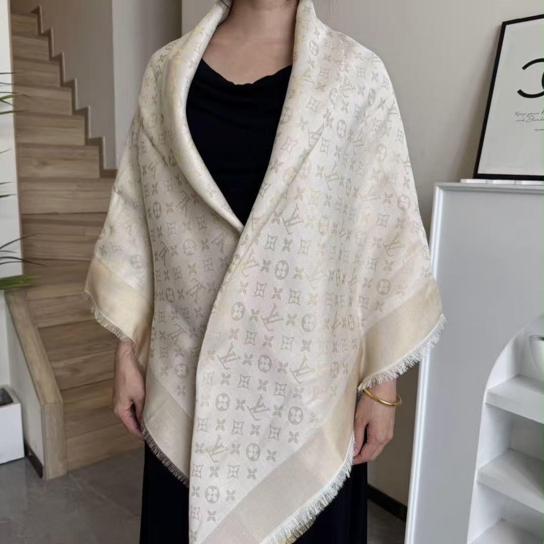 Louis Vuitton Scarf - Beige Monogram