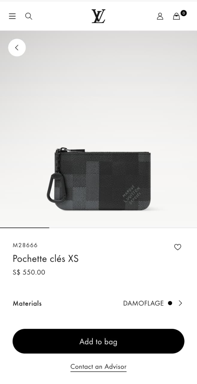 Louis Vuitton Wallet - Dark Grey