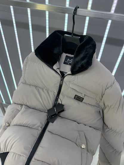 Dolce & Gabbana Puffer Jacket - Grey