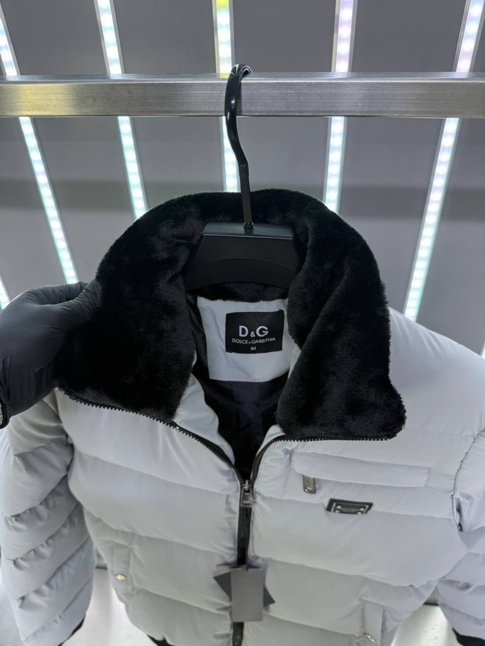 Dolce & Gabbana Puffer Jacket - Grey