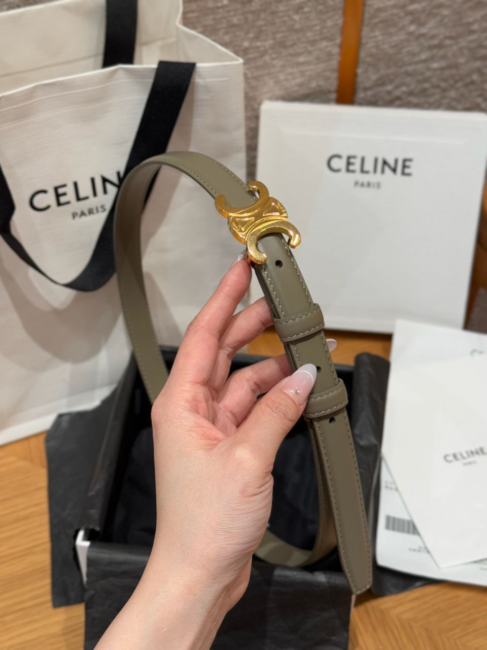 Celine Belt - Beige