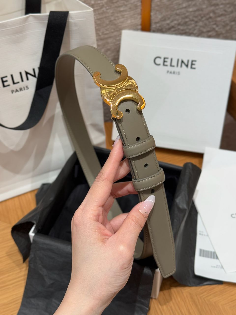 Celine Belt - Beige