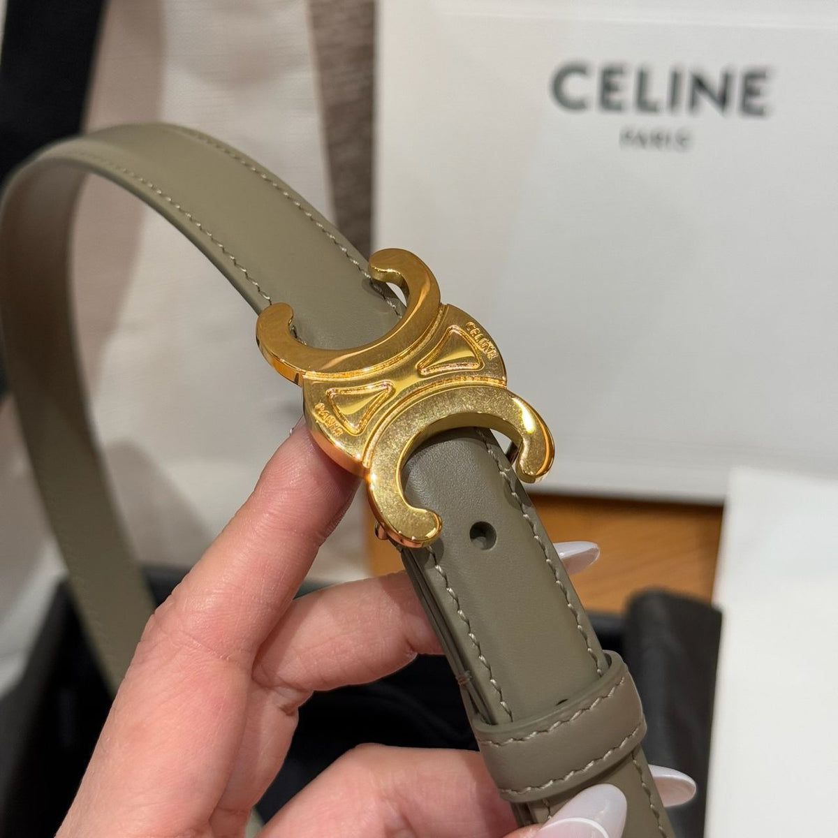 Celine Belt - Beige