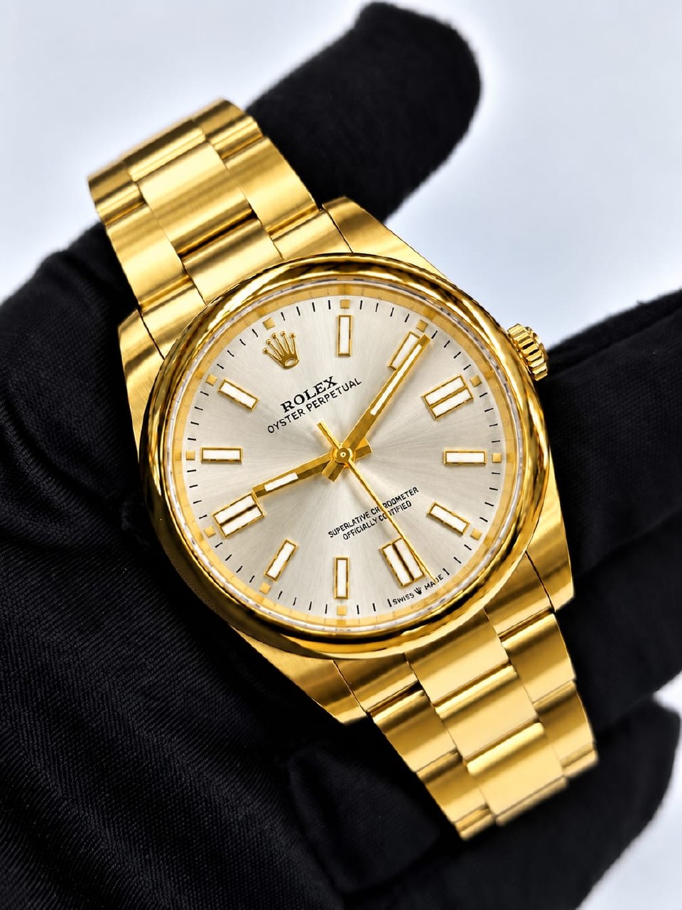 Rolex Watch - Silver & Pink, Silver & Red, Silver & Green, Gold & Black, Gold & White, Gold & Blue, Gold & Green, Gold & Yellow, Silver & Blue, Gold & Pink, Gold & Red