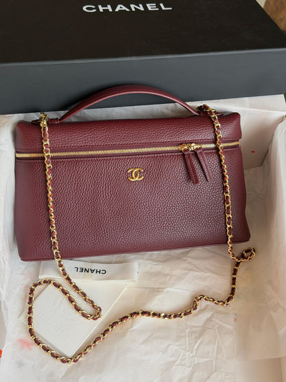 Chanel Shoulder Bag - Burgundy