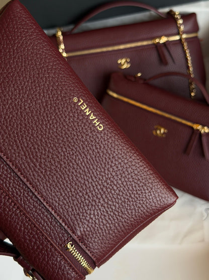 Chanel Shoulder Bag - Burgundy