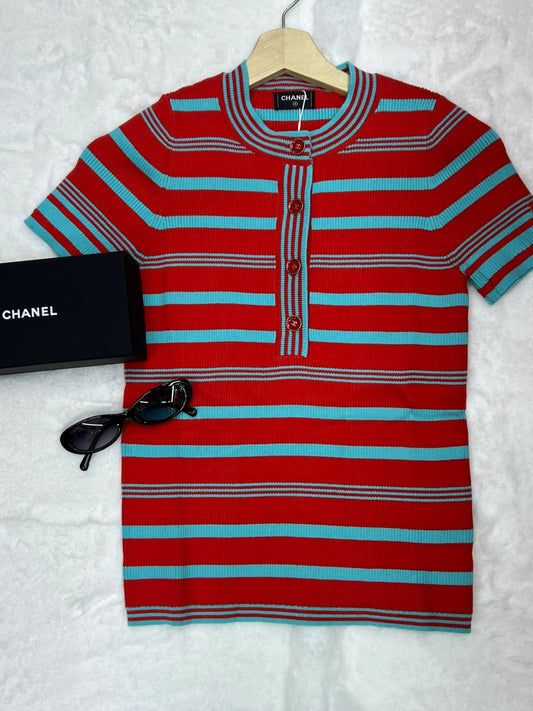 Chanel Polo Shirt - Red
