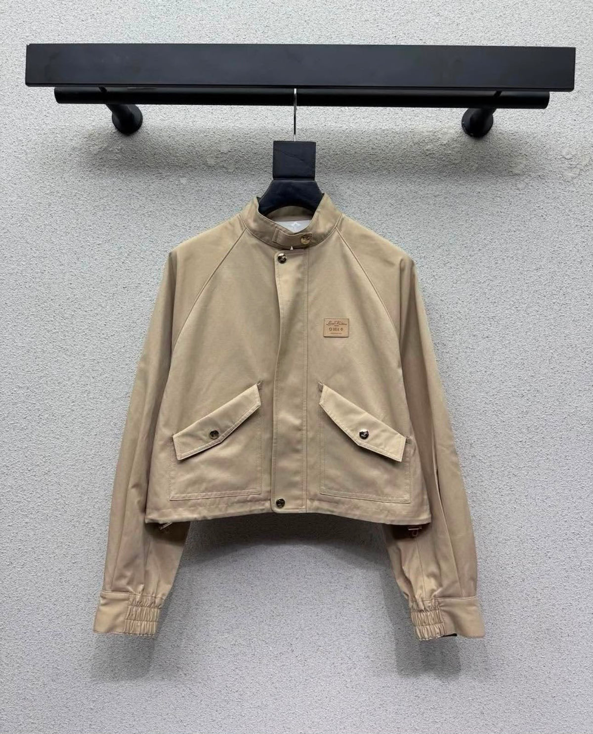 Louis Vuitton Cropped Jacket - Beige