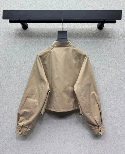 Louis Vuitton Cropped Jacket - Beige