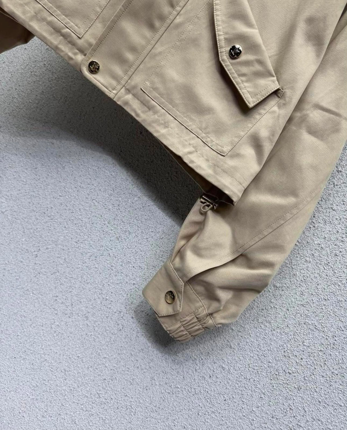 Louis Vuitton Cropped Jacket - Beige