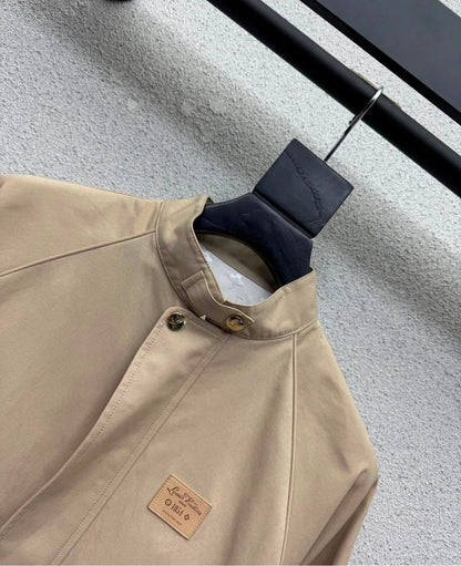 Louis Vuitton Cropped Jacket - Beige