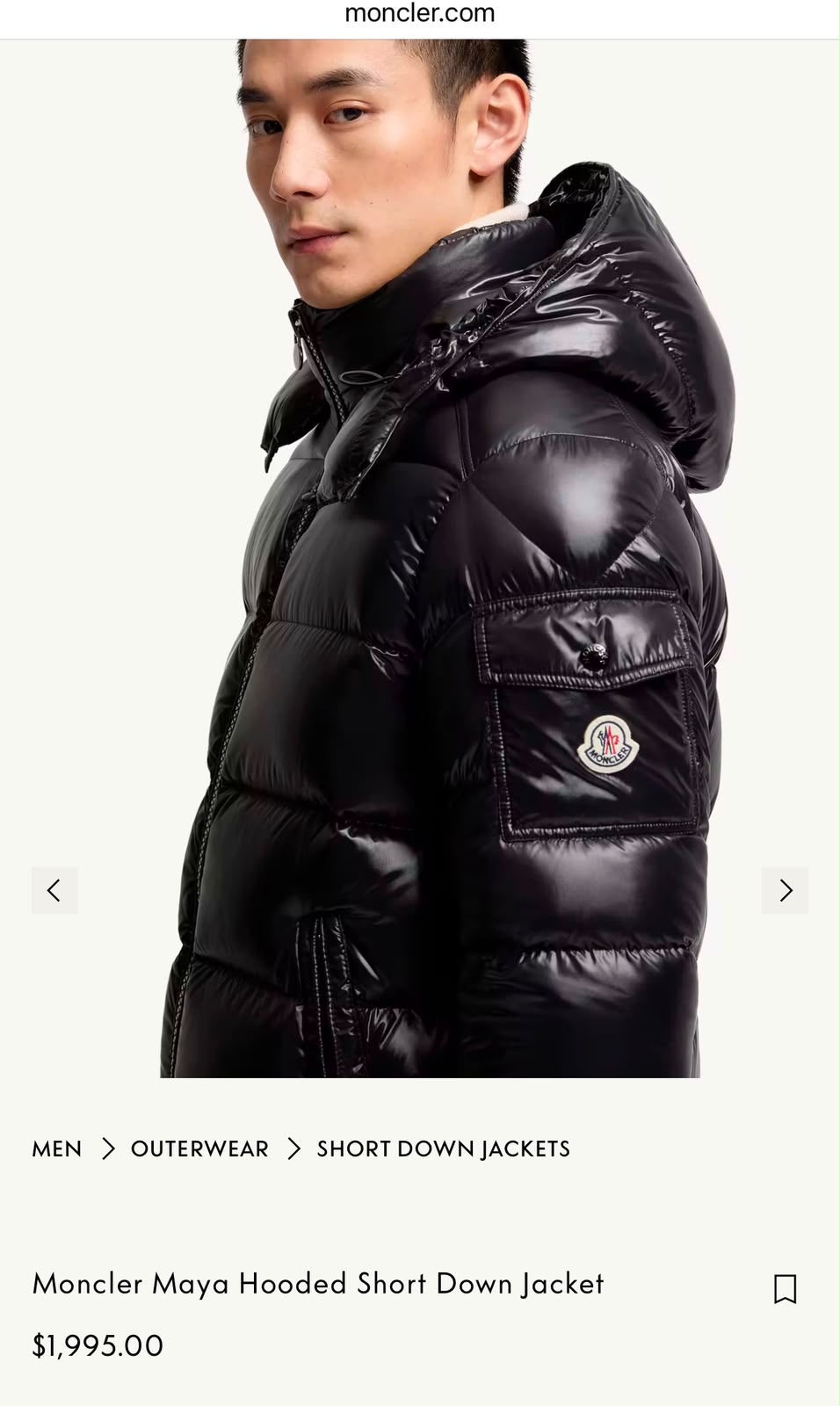 Moncler Jacket - Black