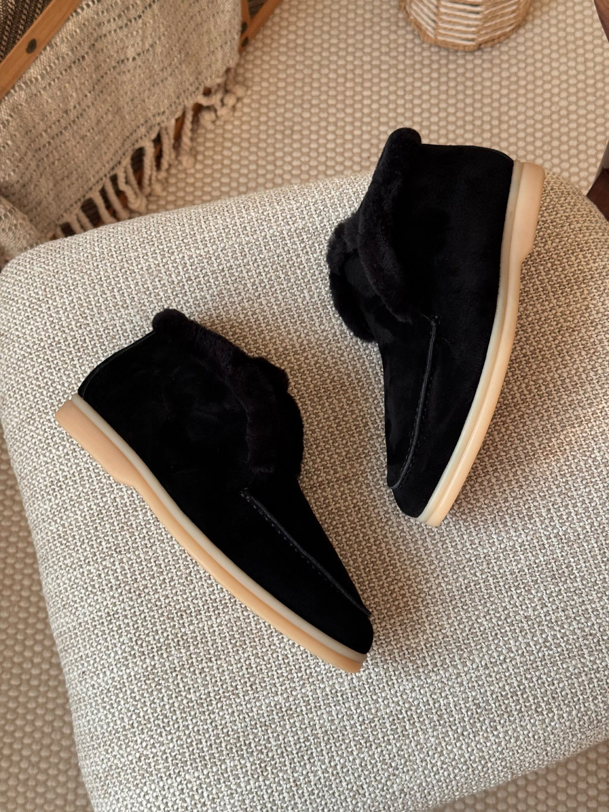 Loro Piana Mule - Black