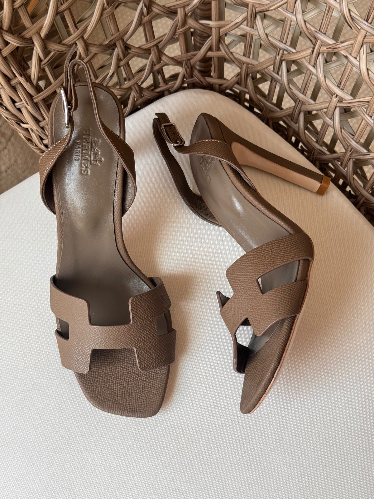 Hermès Heels - Beige, Burgundy, Brown, Black