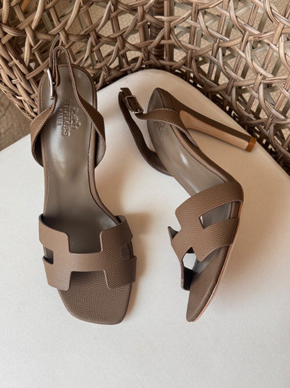 Hermès Heels - Beige, Burgundy, Brown, Black