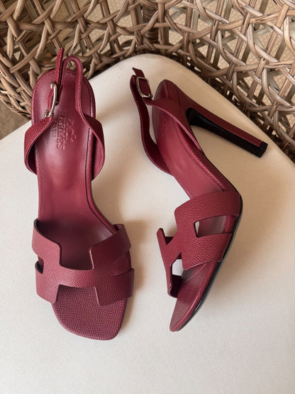 Hermès Heels - Beige, Burgundy, Brown, Black