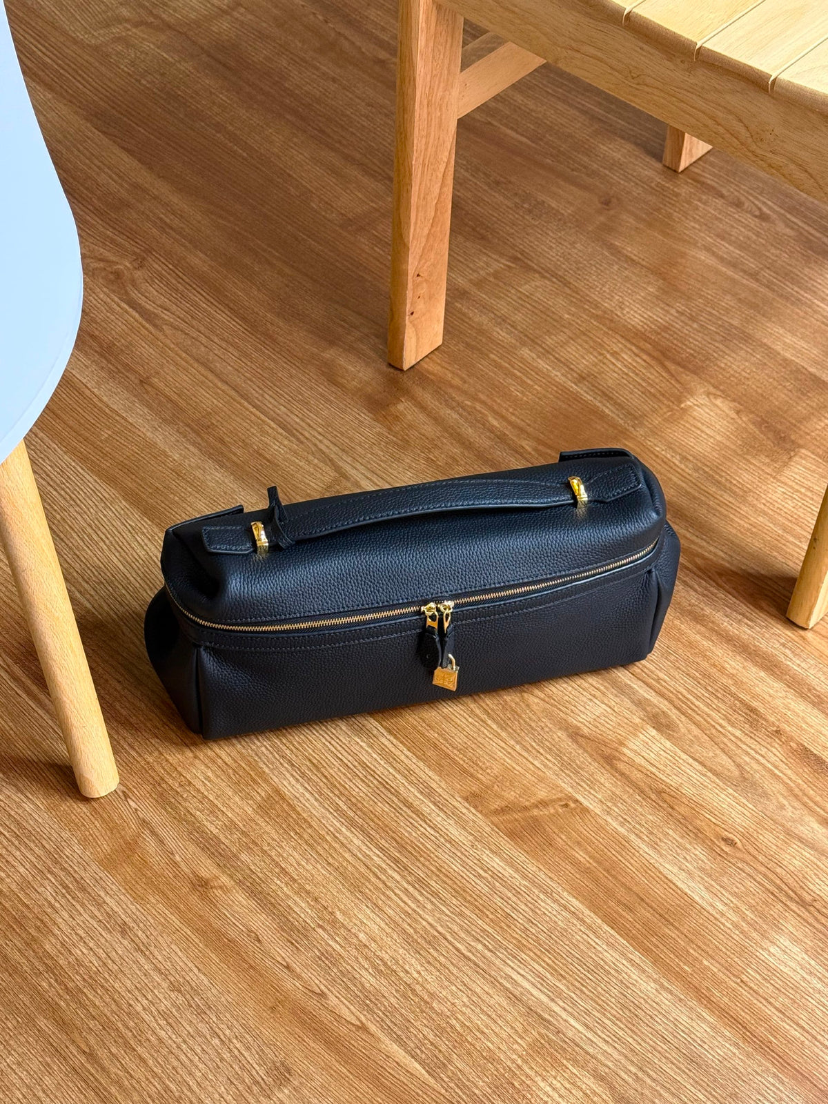 Loro Piana Makeup Bag - Black