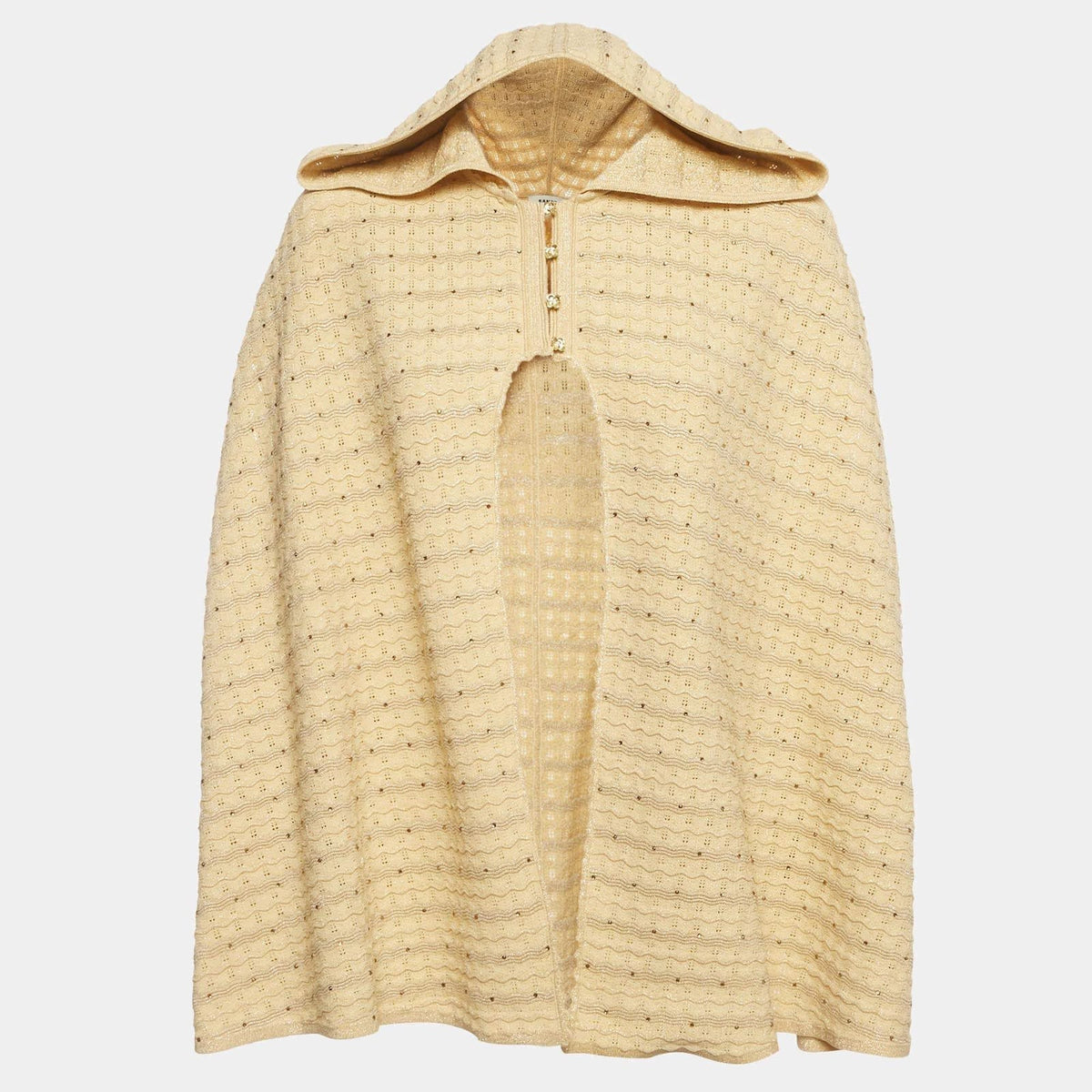 Sandro Hooded Cape - Beige