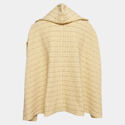 Sandro Hooded Cape - Beige