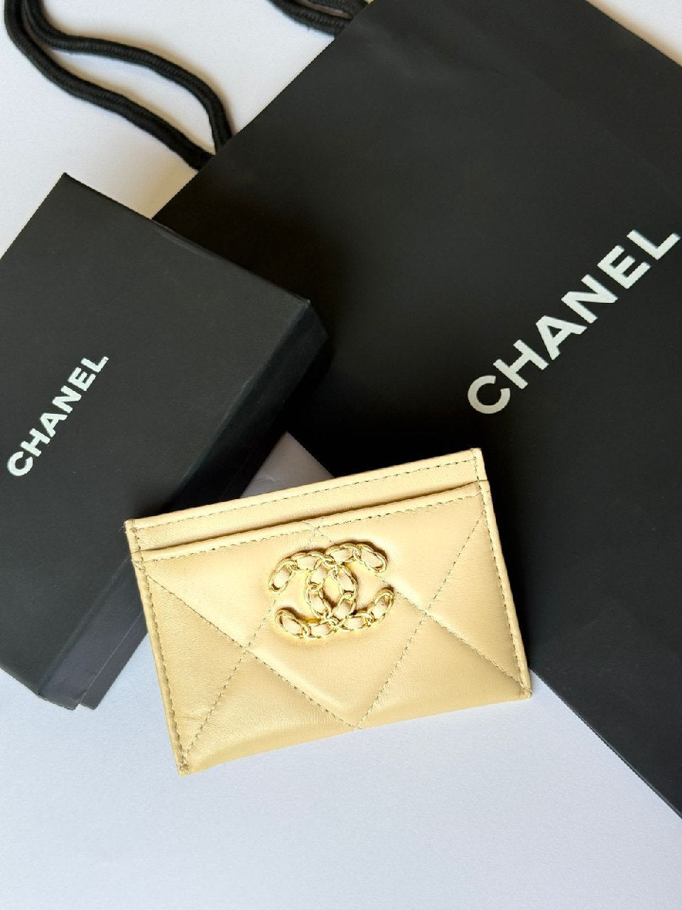 Chanel Card Holder - Burgundy, Beige, Black, Pink, White, Brown, Red, Grey