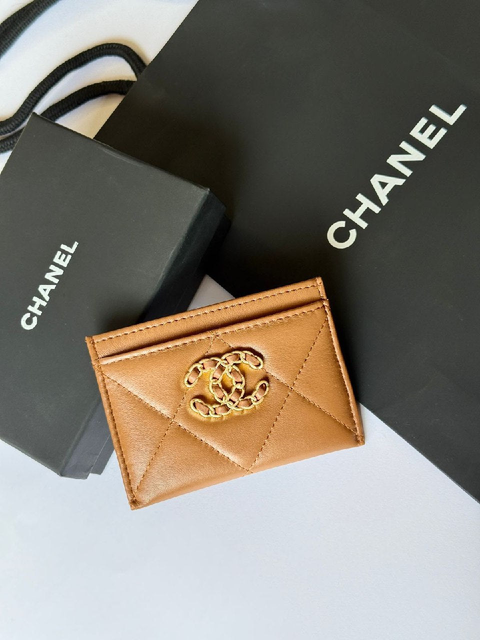 Chanel Card Holder - Burgundy, Beige, Black, Pink, White, Brown, Red, Grey