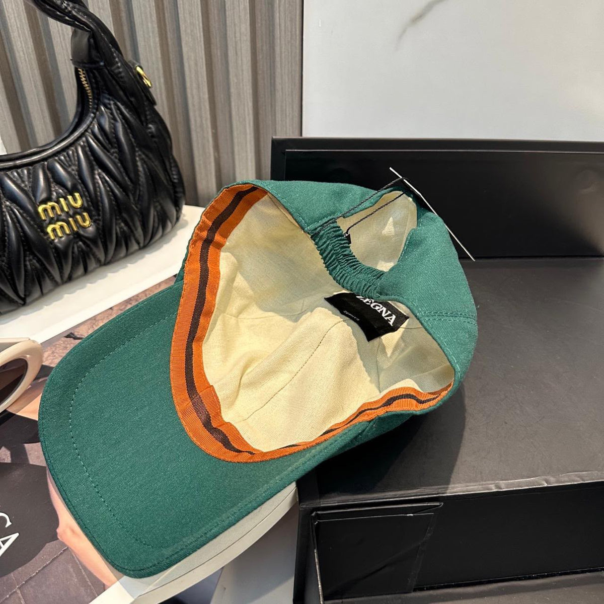 Zegna Cap - Green