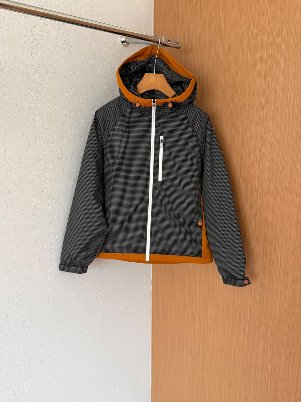 Zegna Hooded Jacket - Dark Grey