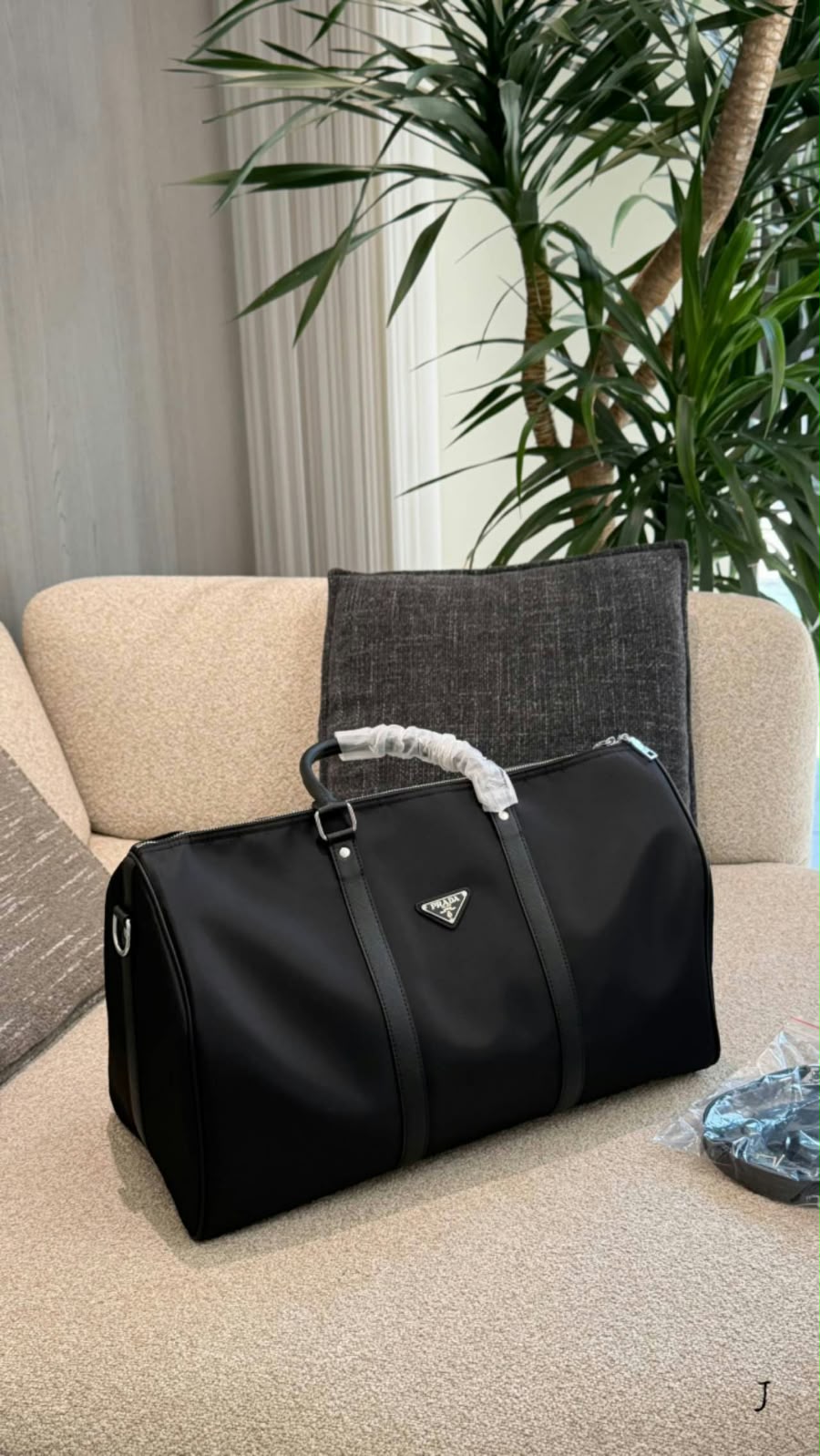 Prada Duffle Bag - Black