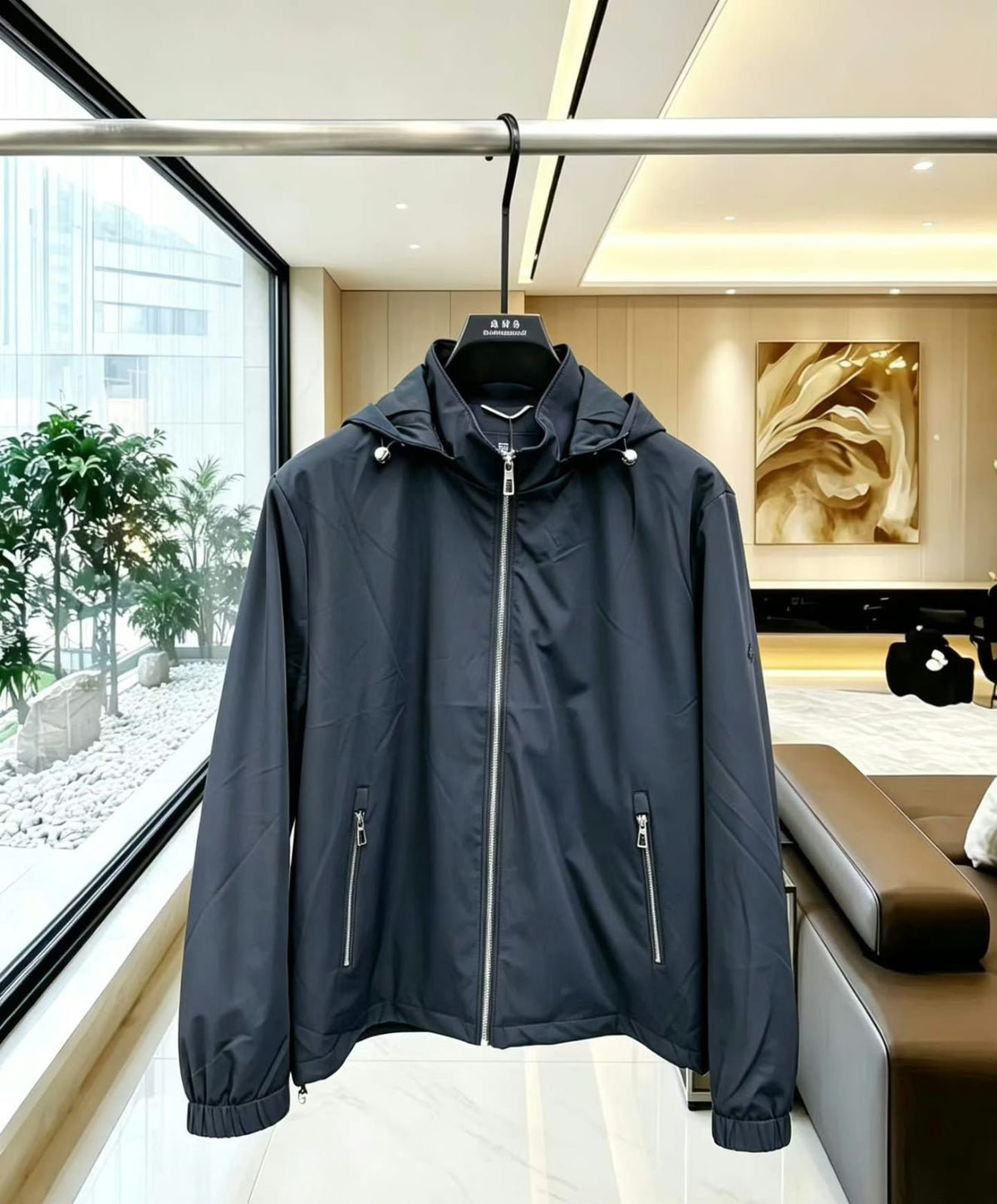 Loro Piana Hooded Jacket - Brown, Dark Grey, Navy
