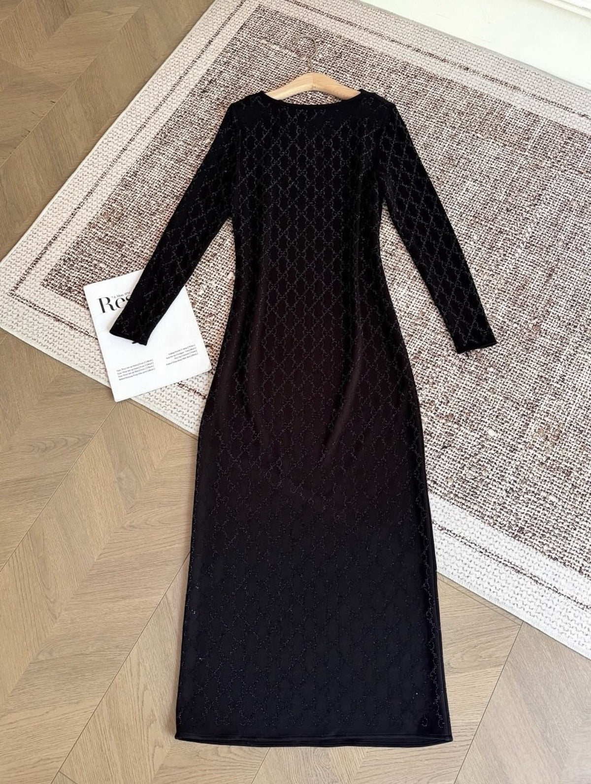Gucci Long-Sleeve Dress - Black