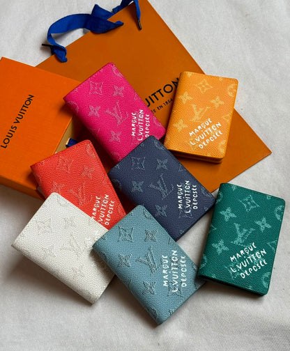 Louis Vuitton Wallet - Pink, Orange, Red, Navy, White, Light Blue, Green