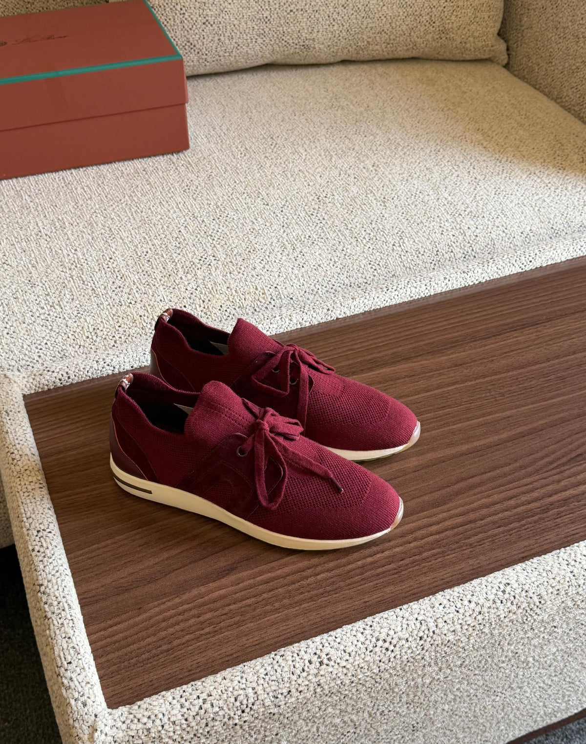 Loro Piana Sneakers - Burgundy