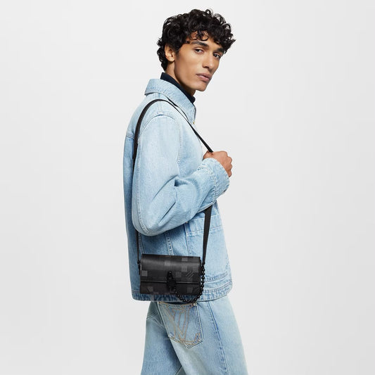 Louis Vuitton Steamer Crossbody Bag - Black