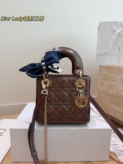 Dior Handbag - Iridescent Brown