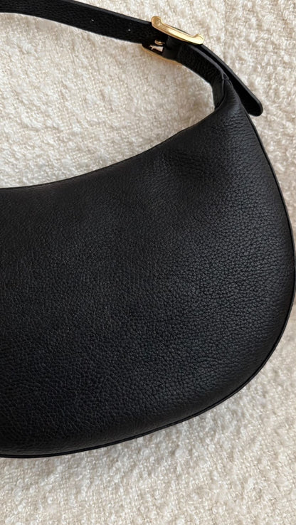 Chanel Crescent Shoulder Bag - Black, Brown