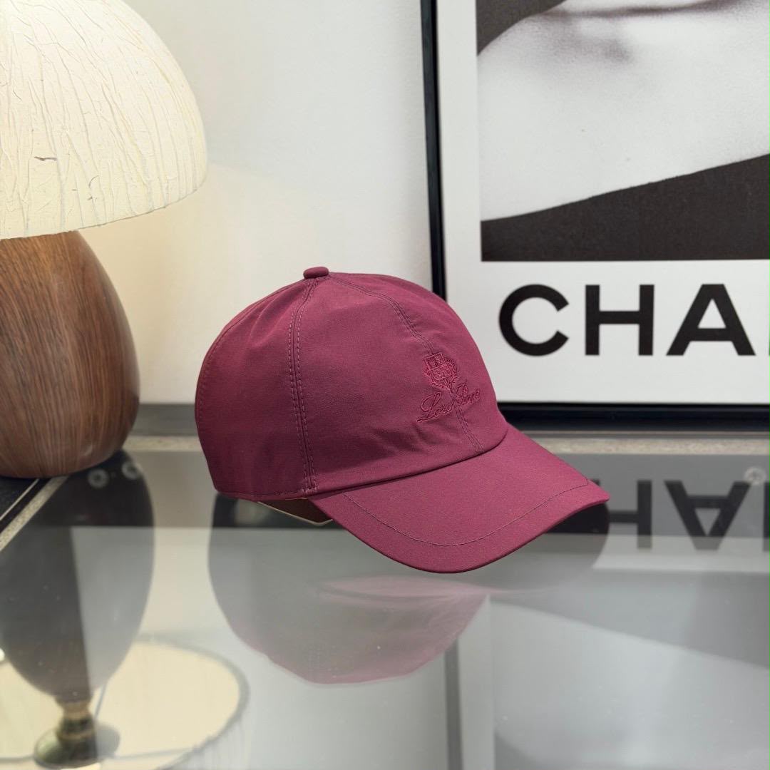 Loro Piana Cap - Burgundy