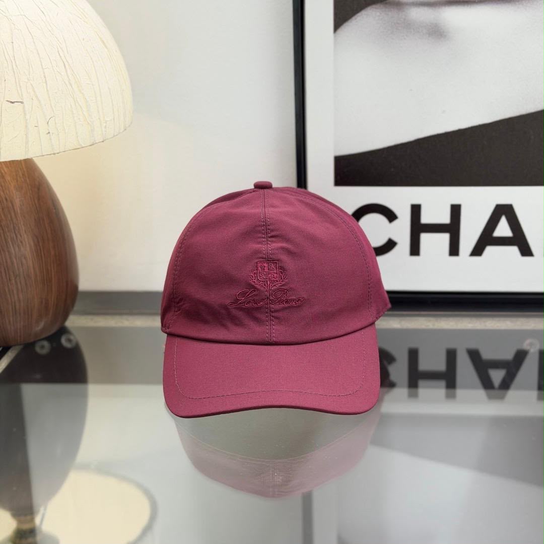 Loro Piana Cap - Burgundy